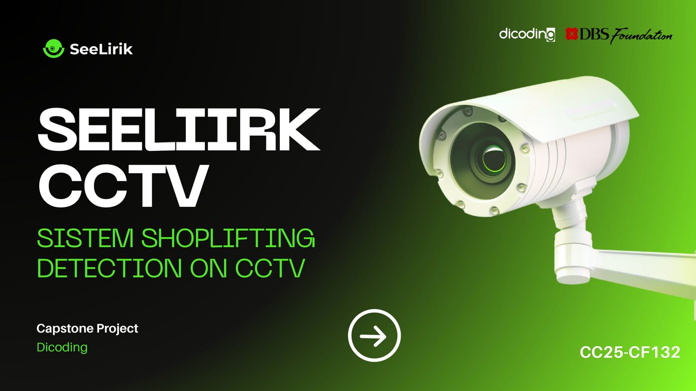 SeeLirik — AI CCTV shoplifting detection (TensorFlow CNN)
